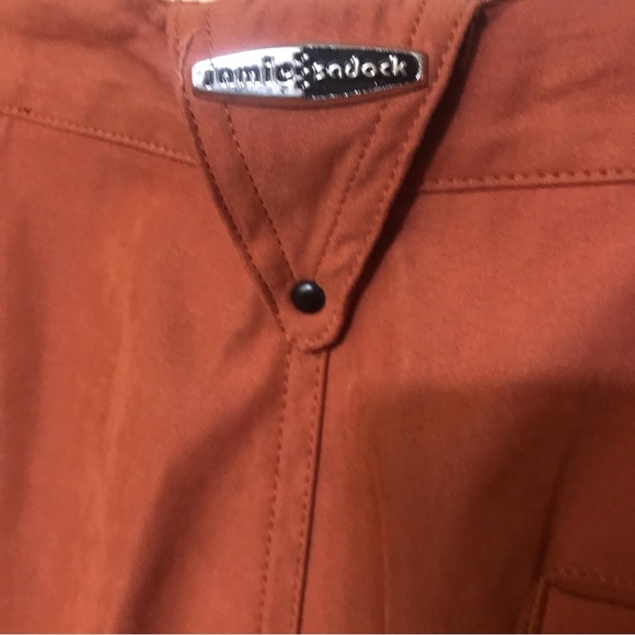 SALE ✨ Jamie Sadock Womens Size 14 Rustic Orange Solid Golf Shorts - Picture 8 of 10